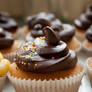 Muffins :: Chocolate dip