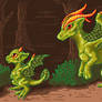BarbedHellion: Shu'Lai, female leaf-dragon