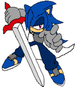 Blue The Hedgehog by ThatBlueWarrior on DeviantArt