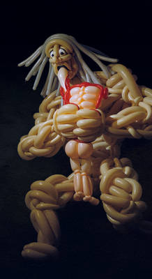 Saturn Devouring His Son - balloons