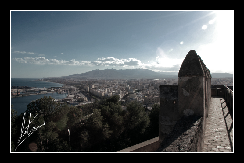 Malaga from the Castle