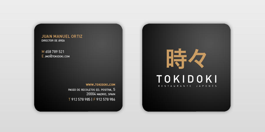 Tokidoki Business Card
