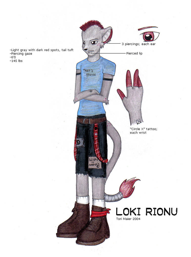 Loki Reference Sheet by postcore on DeviantArt