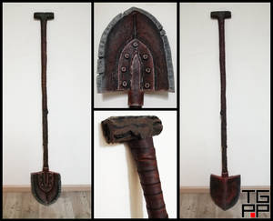 Rusty shovel