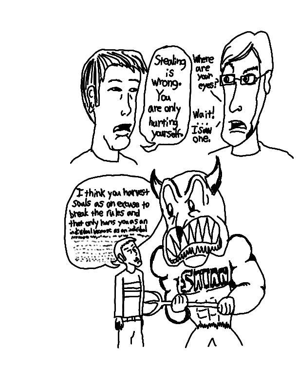 Random cartoons in class by MadnessMark on DeviantArt