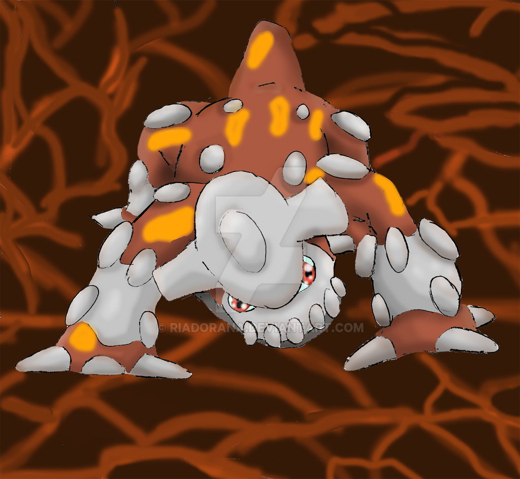 Heatran First Form Heatran by Riadorana on DeviantArt