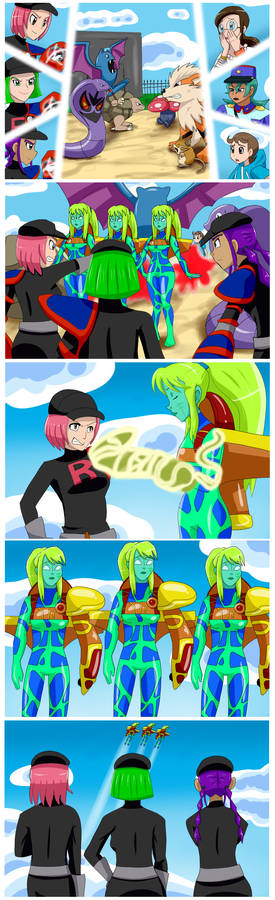 Team Rocket meets SA-X Spin-off