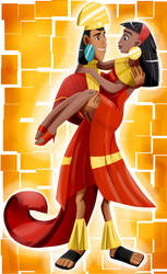 Kuzco and His Beloved Empress