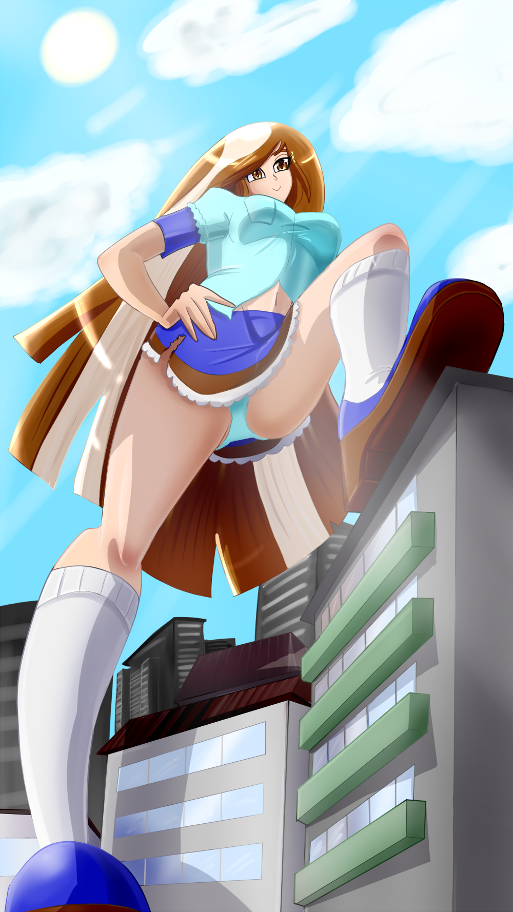 Giantess Madison Is About To Step On A City By Riadorana DeviantArt.