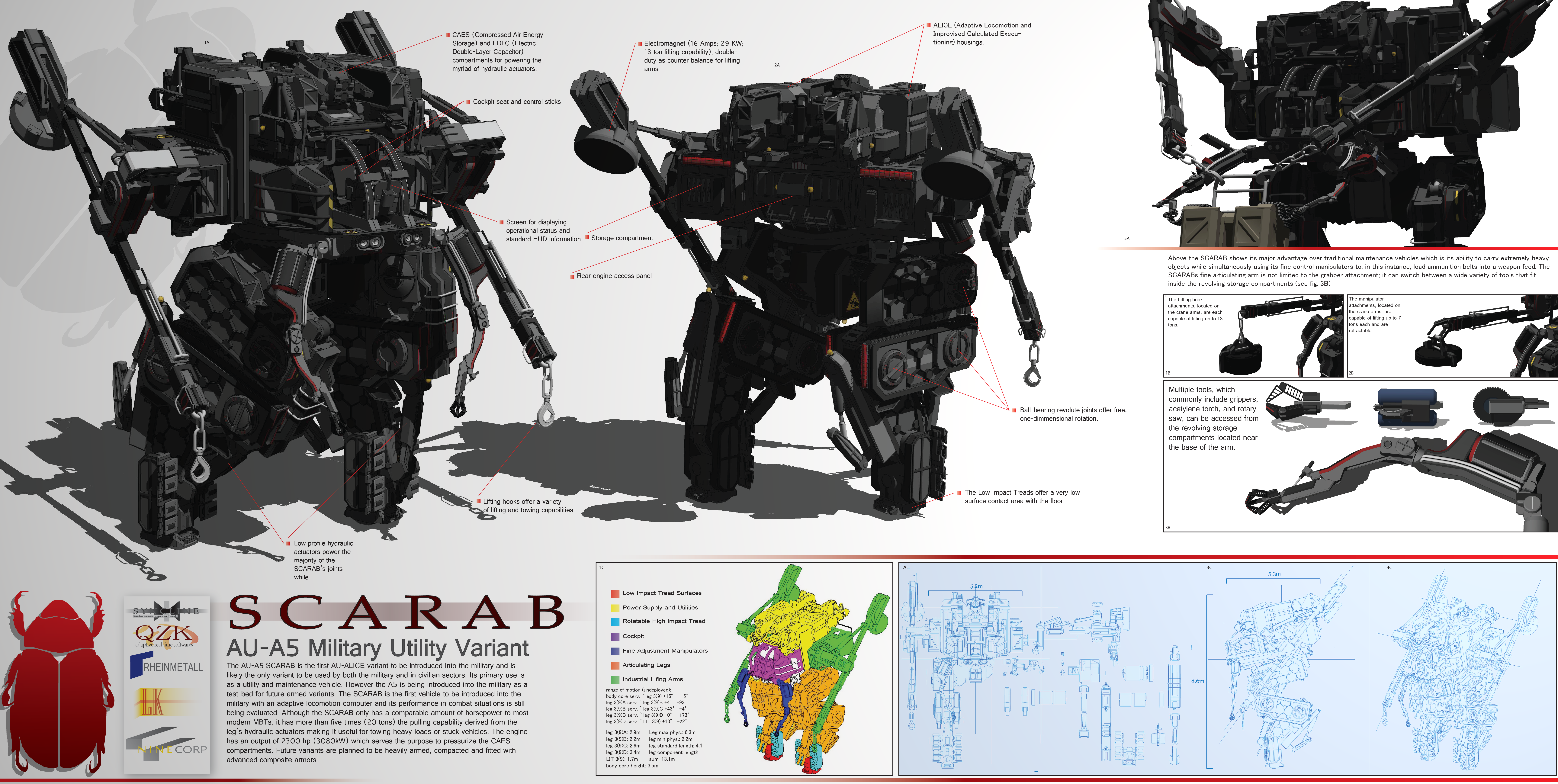 SCARAB AU-A5 Illustration High-Res