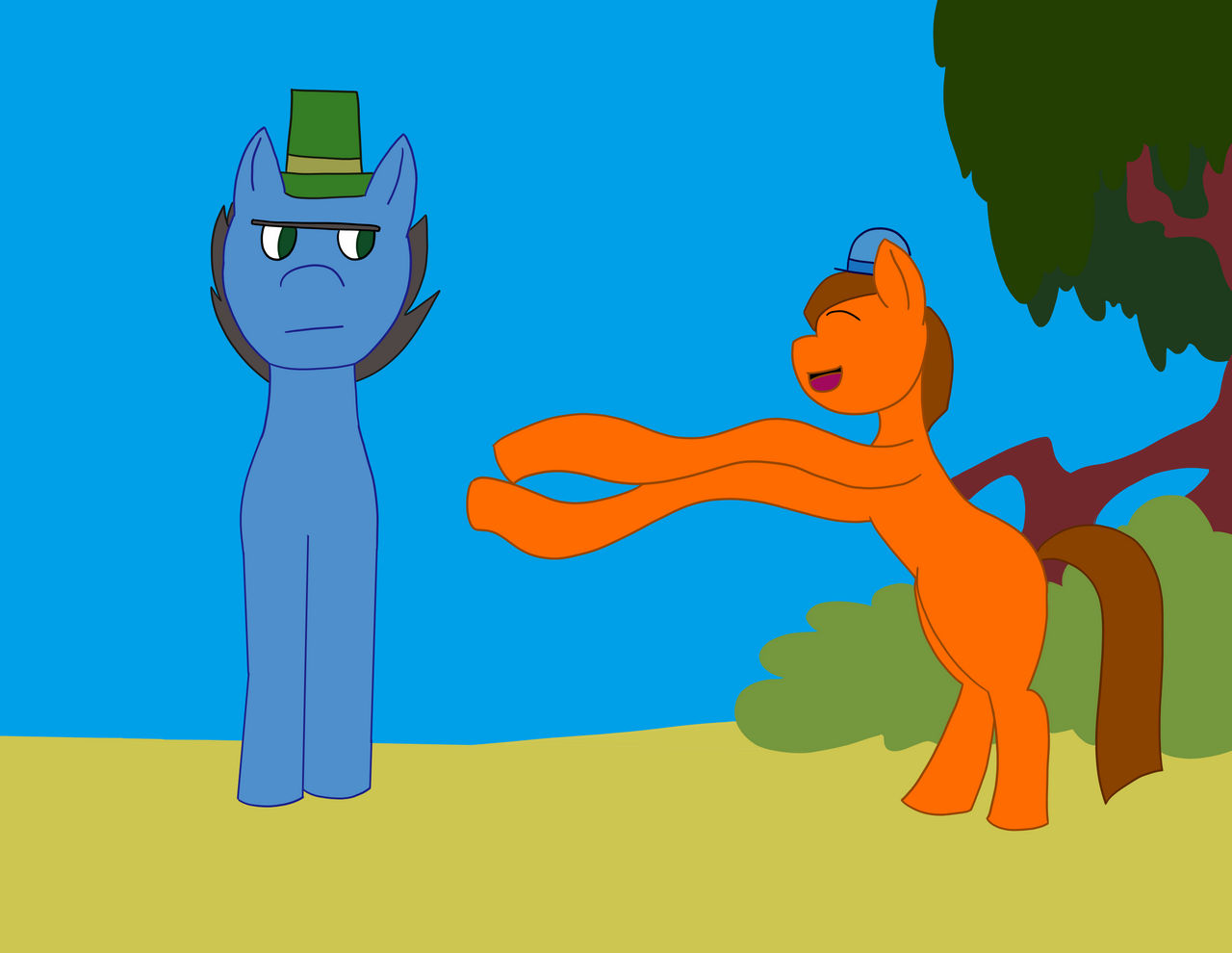 Grumpy Mlp Pony Grumpy and Tickle by Jubilee-Helix on DeviantArt
