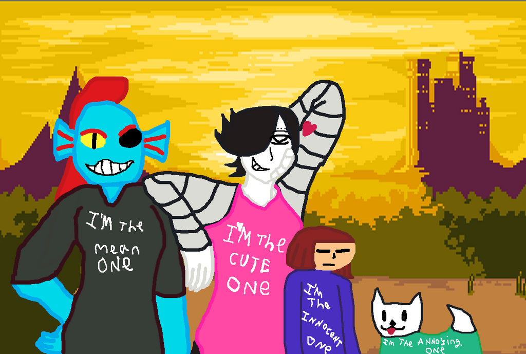 Draw The undertail Squad by LunaHexCat on DeviantArt