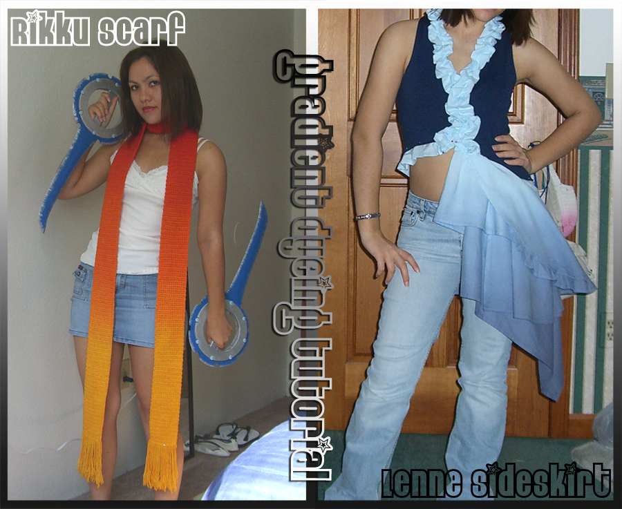 + Gradient Dyeing Tutorial + by hiyoko-chan