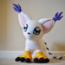 Gatomon Plushie - Digimon Adventures