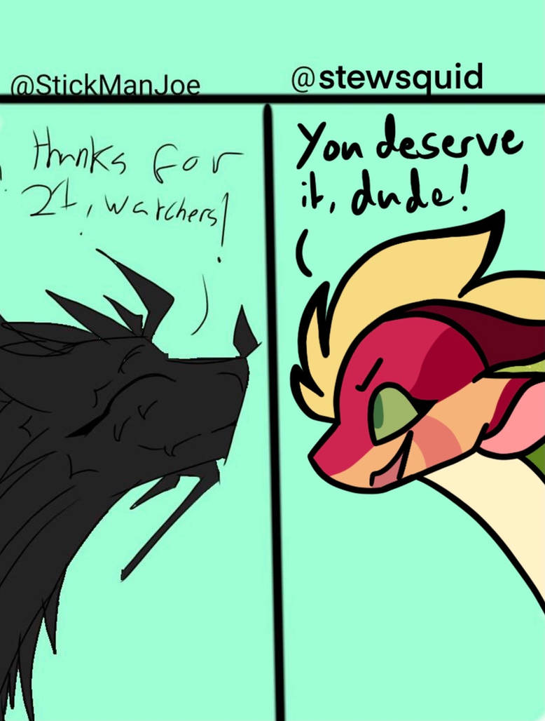 Yay congrats!! by stewsquid on DeviantArt