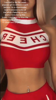 Wish to be the most popular girl in school TG Cap