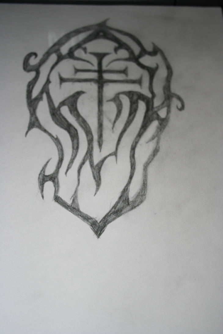 Cross shield tattoo by TheBleedingSun on DeviantArt