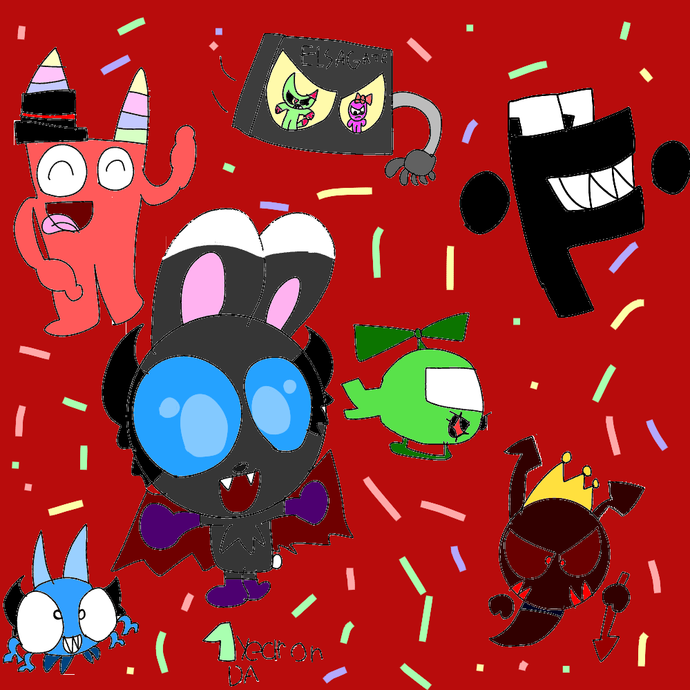 Imk2015 Deviantart 1 year on Deviantart by BunzoBunnyLover999 on DeviantArt