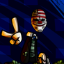 Rayman/Payday Crossover - Payday 2 fanart.