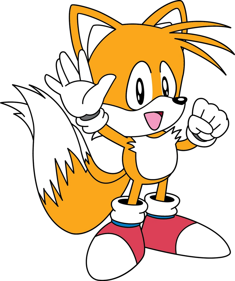 Classic Tails Pose 2D.png by Geor13494 on DeviantArt