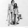 Yoko Ono and John Lennon.