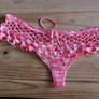 lace crochet panties