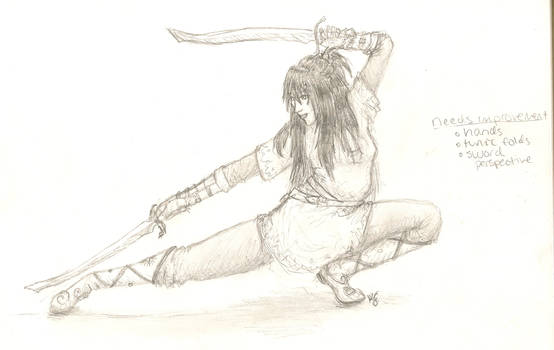 Stretching With Swords
