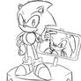 F4F Sonic The Hedgehog 25th statue idea