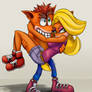 Crash and Tawna