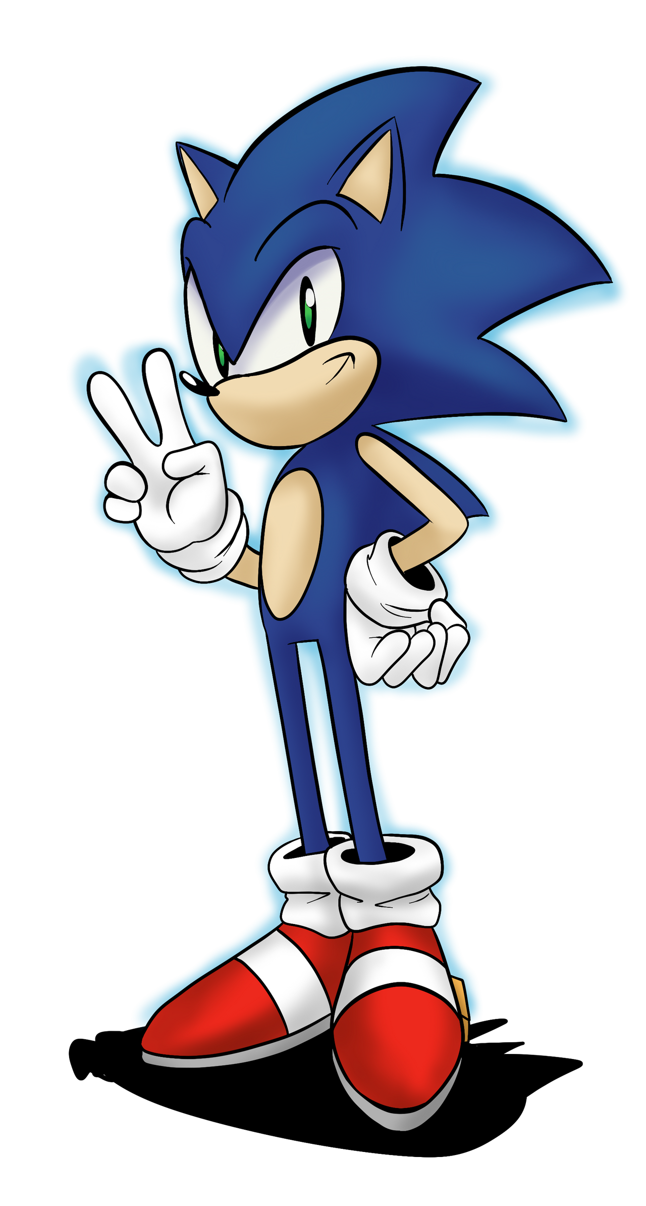 Ova Sonic Color In OVA Modern Sonic by JamoART on DeviantArt