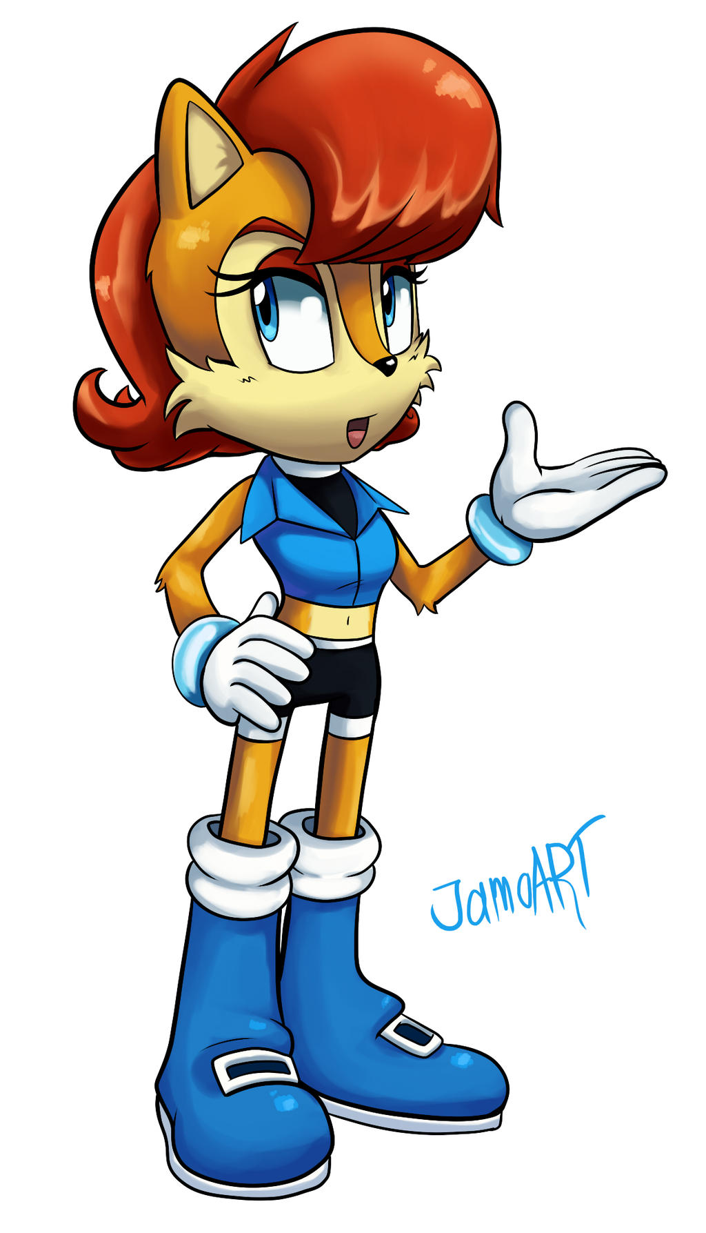Sally Acorn by JamoART on DeviantArt