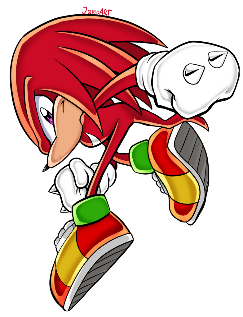 Knock Knock It's Knuckles by JamoART on DeviantArt