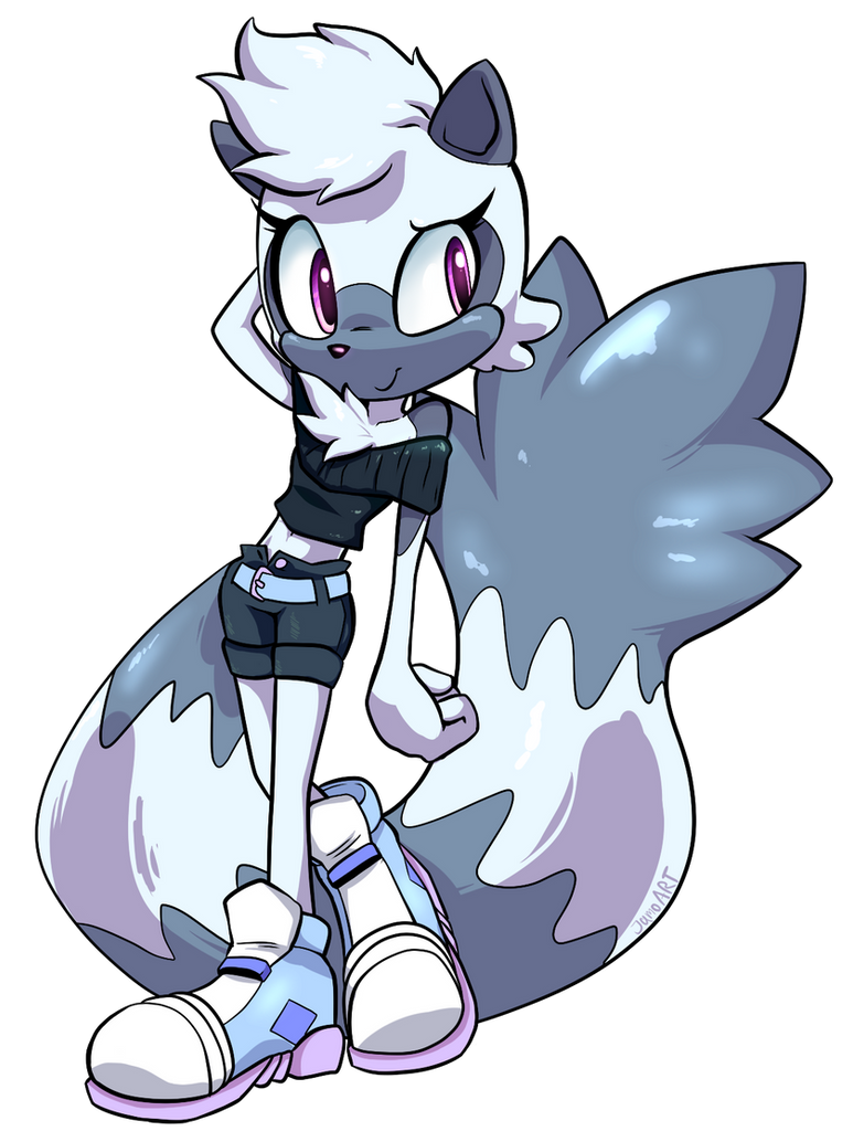 Tangle in some neat clothes by JamoART on DeviantArt