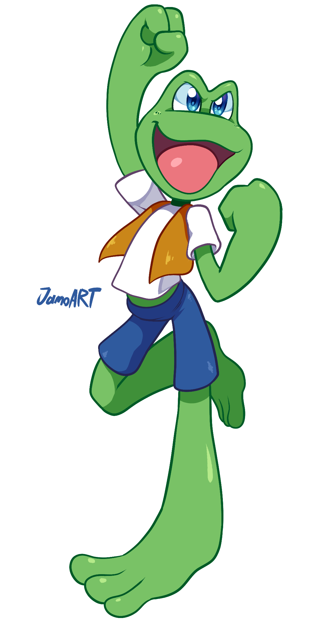 Frogger Under Tale Frogger by JamoART on DeviantArt