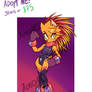 Orange Hedgehog Heroine - ADOPTABLE (SOLD)