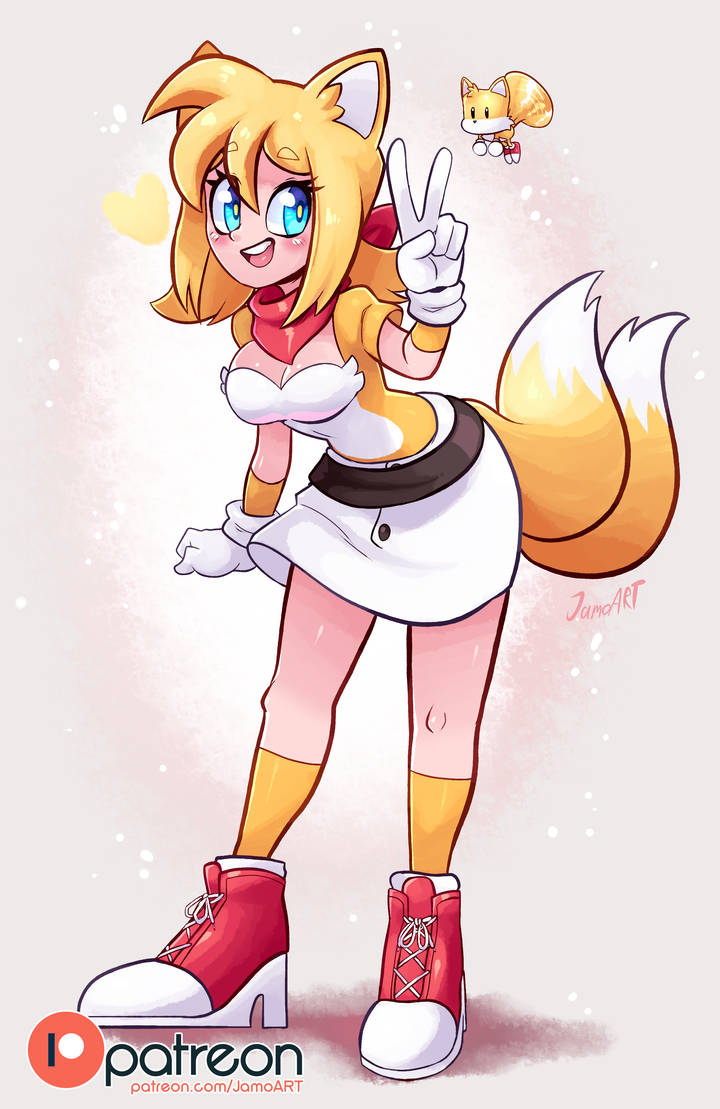 Tails She Tails-girl by JamoART on DeviantArt