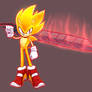 Super Sonic with KNIGHT's sword