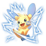 Minun used Spark! by Seyumei