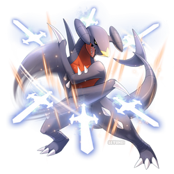 Garchomp Used Sword Dance!