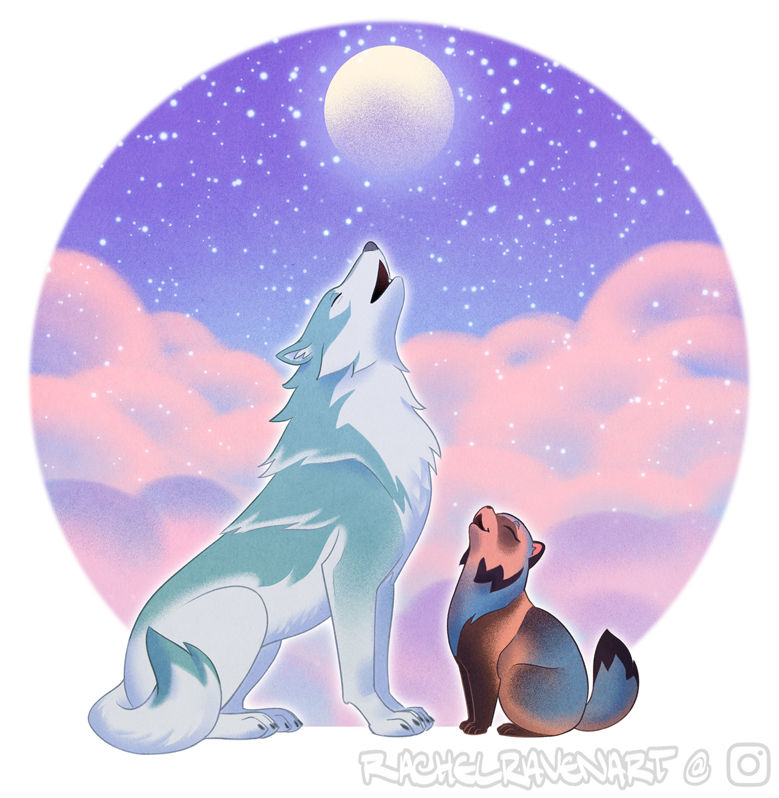 Awoo! by RachelRaven on DeviantArt