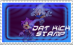 DAT KICK IN DA FACE STAMP by AceofspadesTH