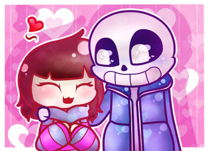 Sans and Frisk