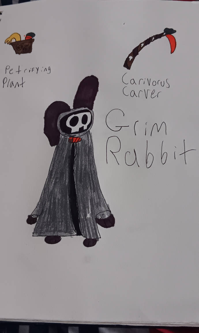 Grim Rabbit Grim rabbit Fortnitemarea concept by sticknodes1guy on DeviantArt