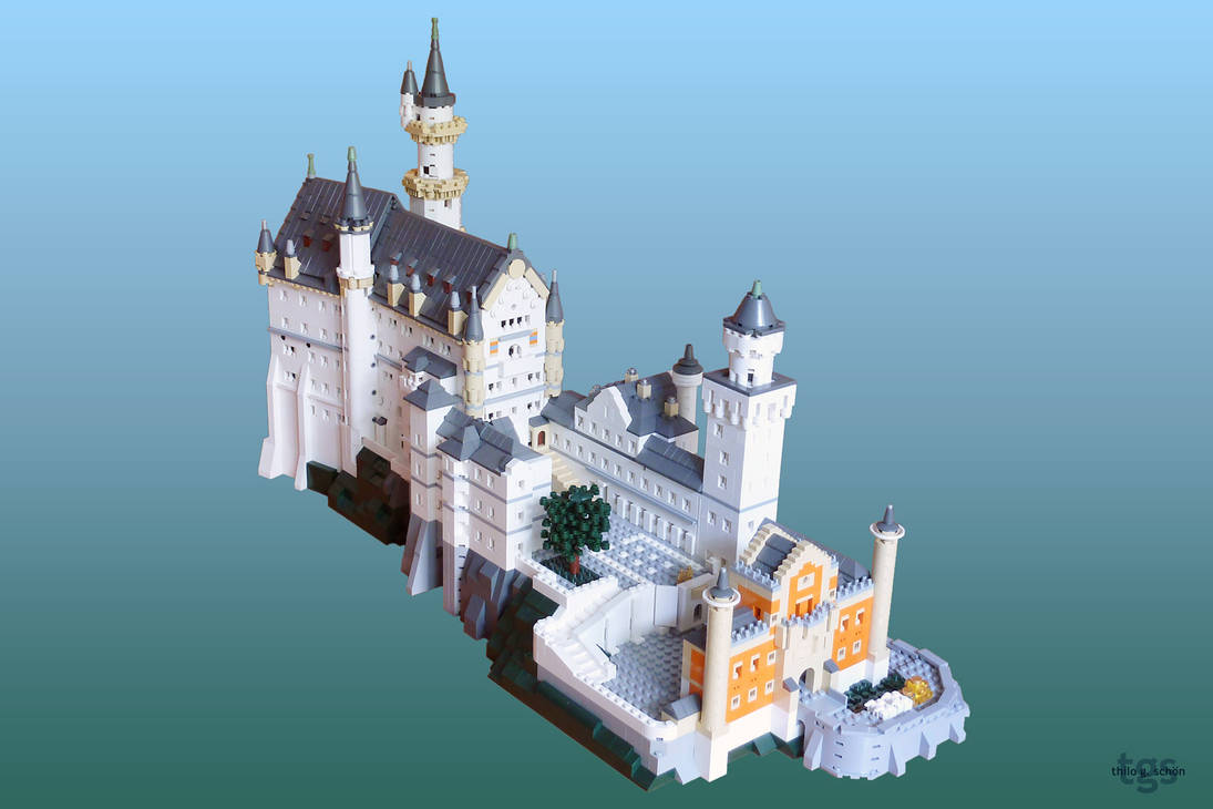 LEGO Neuschwanstein by JNLN