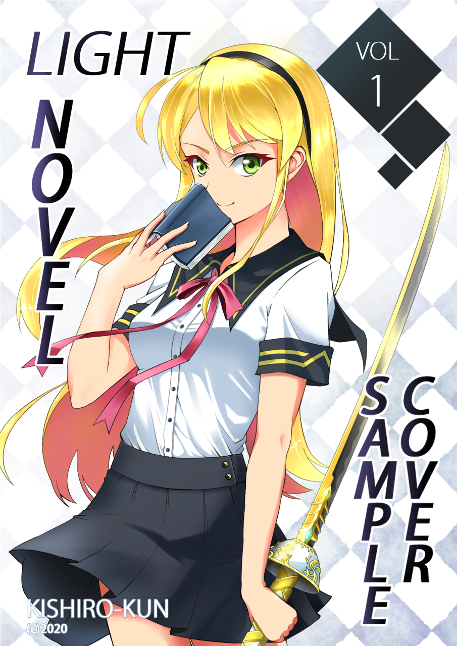 Light Novel Basic Examples Light Novel Cover Practice Illustration by kishiro-kun on DeviantArt
