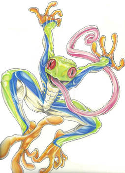 Tree Frog-(Original character)