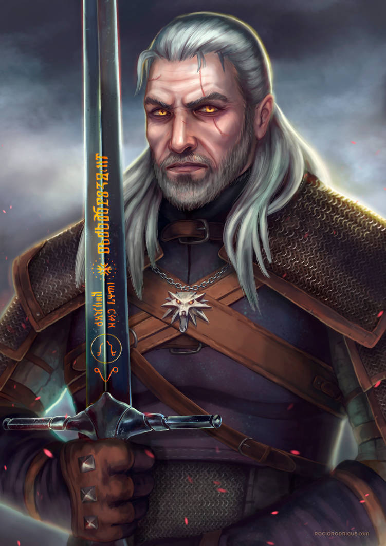 Geralt of Rivia fanart by RocioRodriguez on DeviantArt.