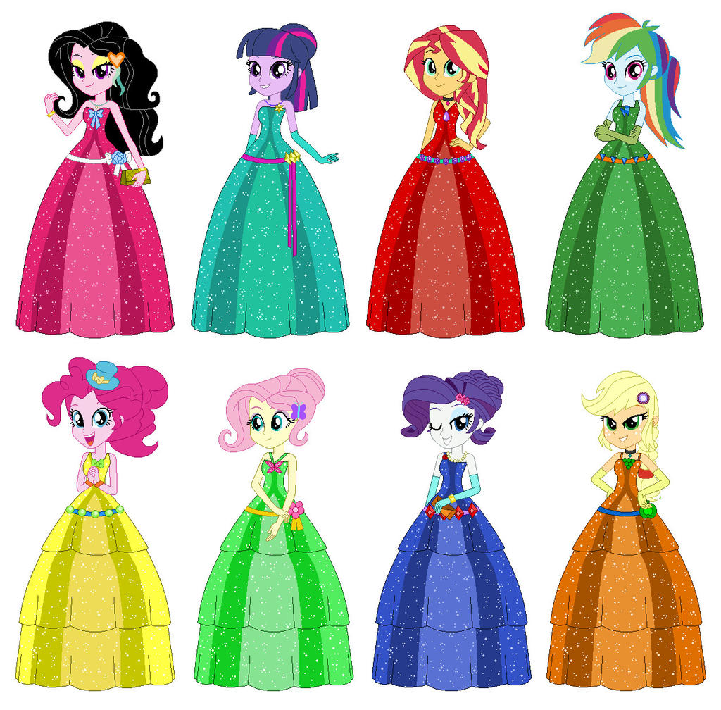 Kara and Mane 7 prom costume