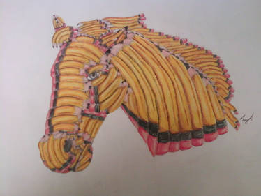 Pencil Horse