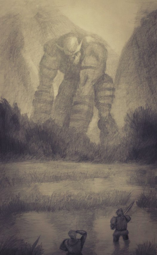 Giant. Sketch. Pencil by archik745 on DeviantArt
